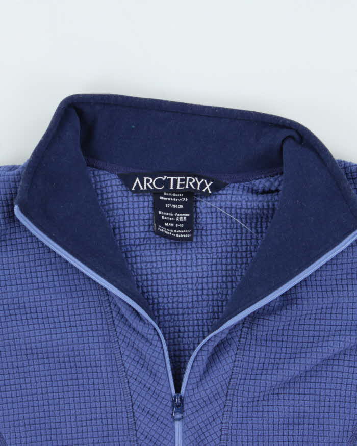 Vintage 00s Women's Arc'teryx Polartec Grid Half-Zip Fleece - M