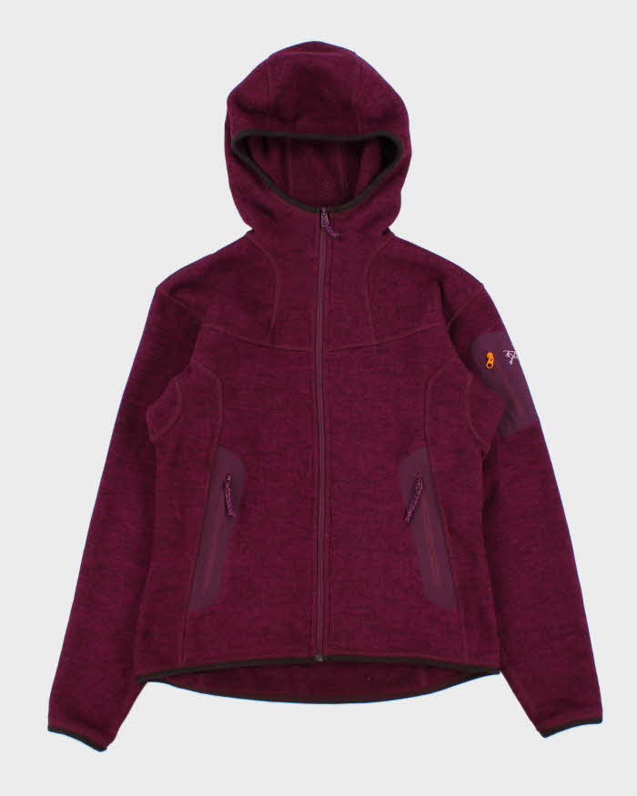 Vintage Women's Arc'teryx Covert Polartec Hooded Full-Zip Fleece - M