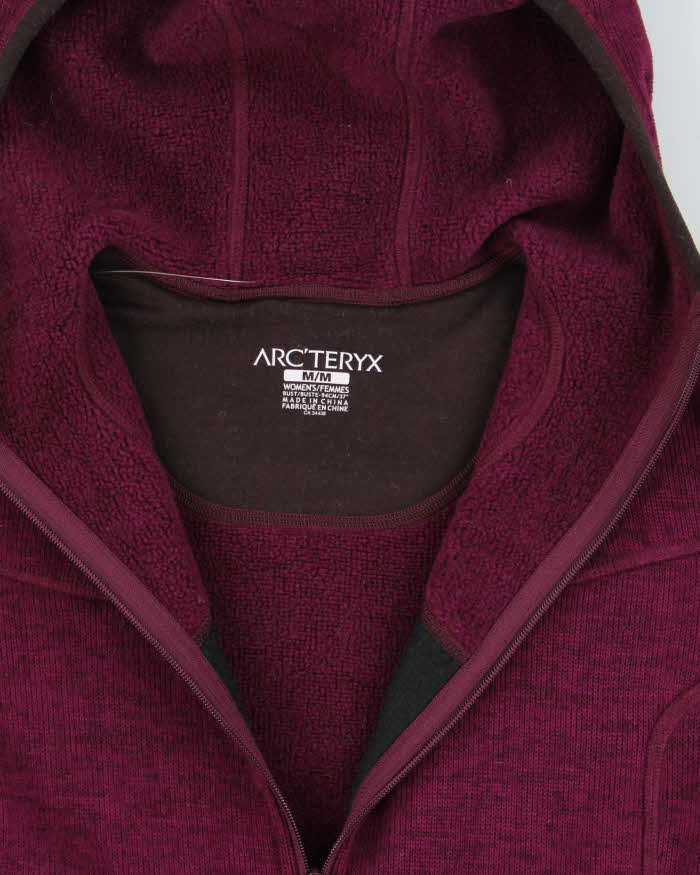 Vintage Women's Arc'teryx Covert Polartec Hooded Full-Zip Fleece - M