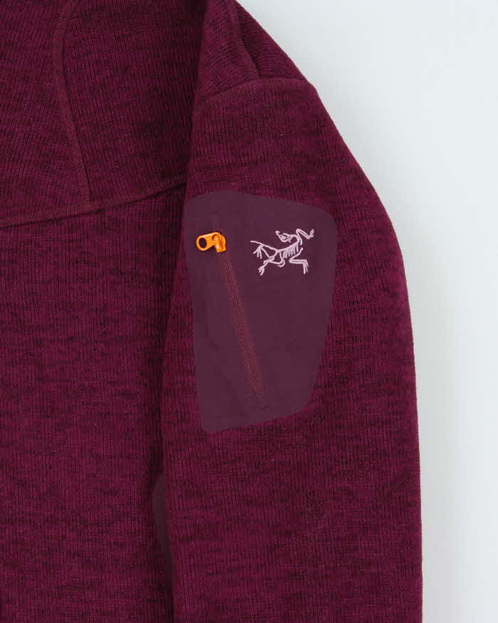 Vintage Women's Arc'teryx Covert Polartec Hooded Full-Zip Fleece - M