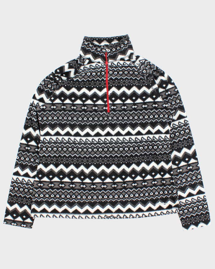 Vintage Eddie Bauer Quarter-zip Fleece - L