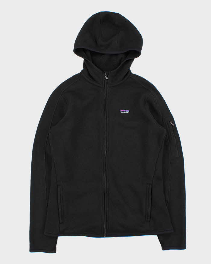 Vintage Patagonia Sherpa Lined Women's Full-Zip Hooded Fleece - L
