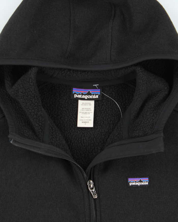 Vintage Patagonia Sherpa Lined Women's Full-Zip Hooded Fleece - L