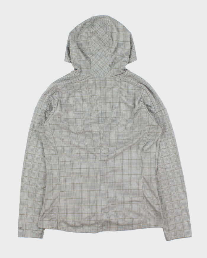 Vintage The North Face Checked Full-zip Hooded Fleece - L