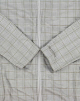 Vintage The North Face Checked Full-zip Hooded Fleece - L
