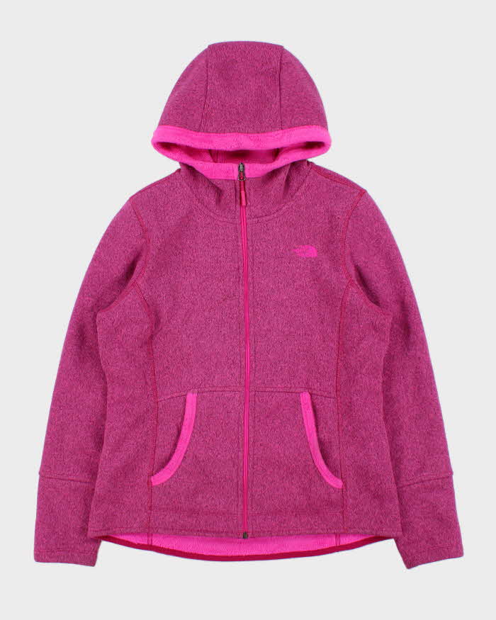 Vintage The North Face Full-zip Hooded Fleece - M