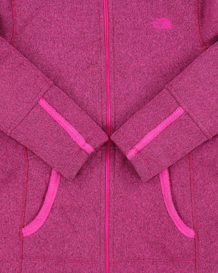 Vintage The North Face Full-zip Hooded Fleece - M