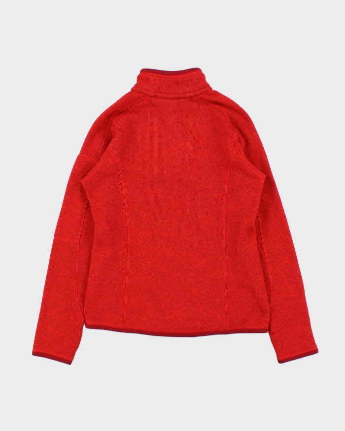 Vintage Patagonia Women's Quarter-Zip Pullover Fleece - S