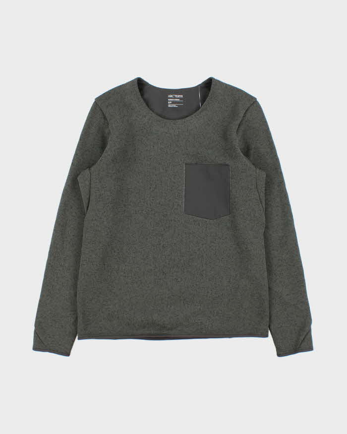 Arc'teryx Women's Khaki Covert Polartec Fleece Sweatshirt - S