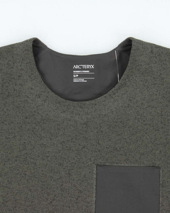 Arc'teryx Women's Khaki Covert Polartec Fleece Sweatshirt - S