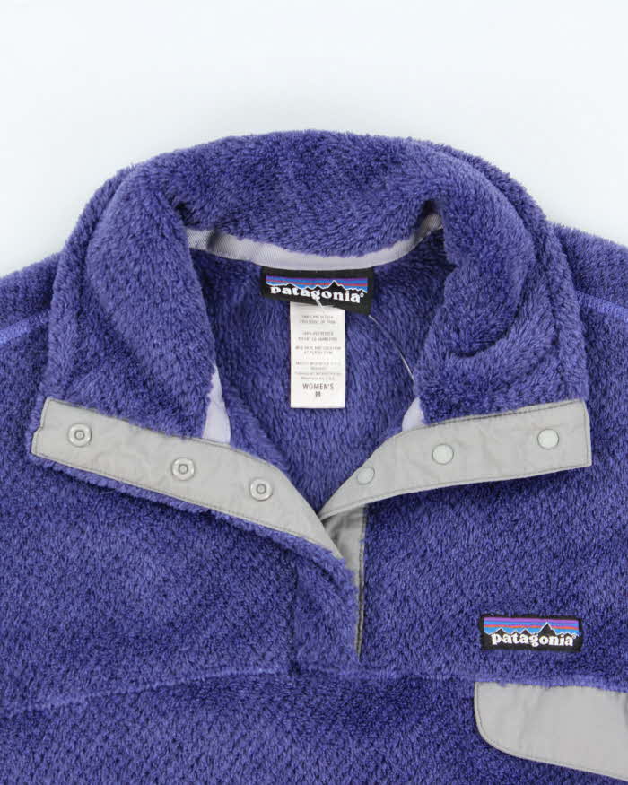 Vintage Patagonia Teddy Bear Snap T Fleece - M