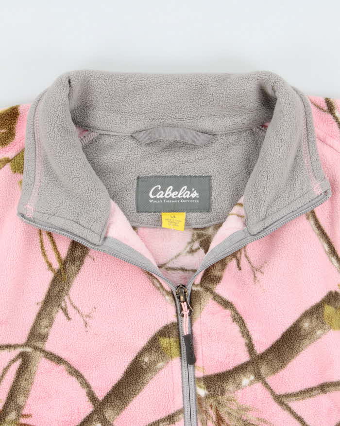 Vintage Cabela's Realtree Full-zip Fleece - L