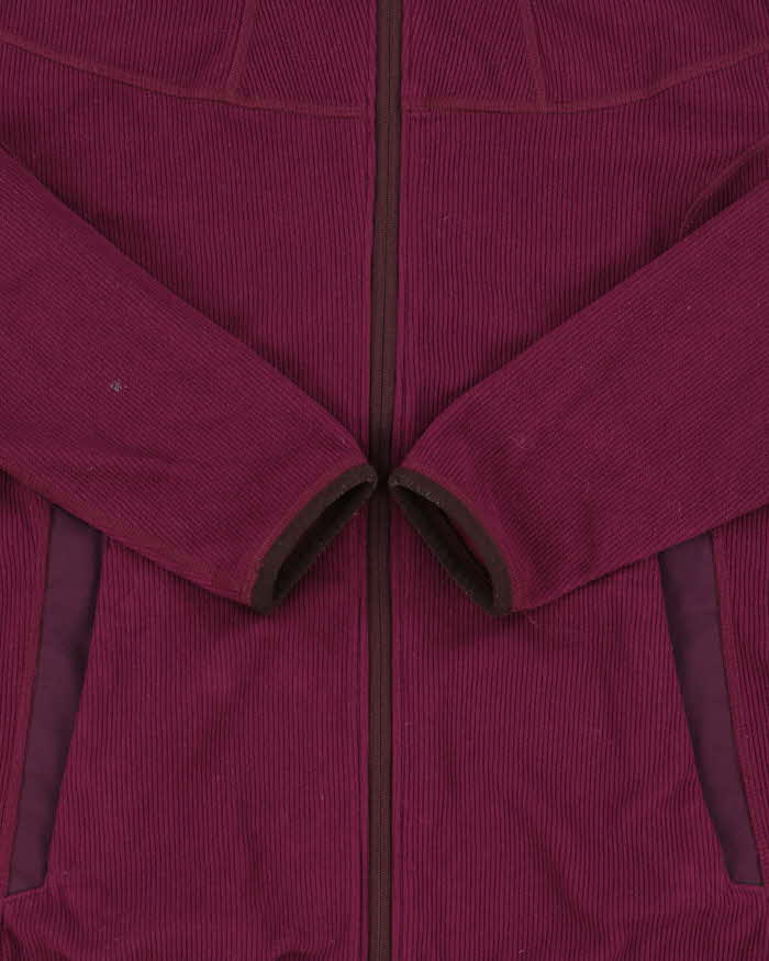Vintage Y2K 00s Arc'teryx Women's Covert Polartec Full-Zip Hooded Fleece - M