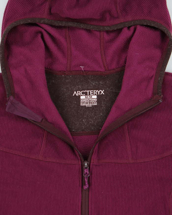 Vintage Y2K 00s Arc'teryx Women's Covert Polartec Full-Zip Hooded Fleece - M