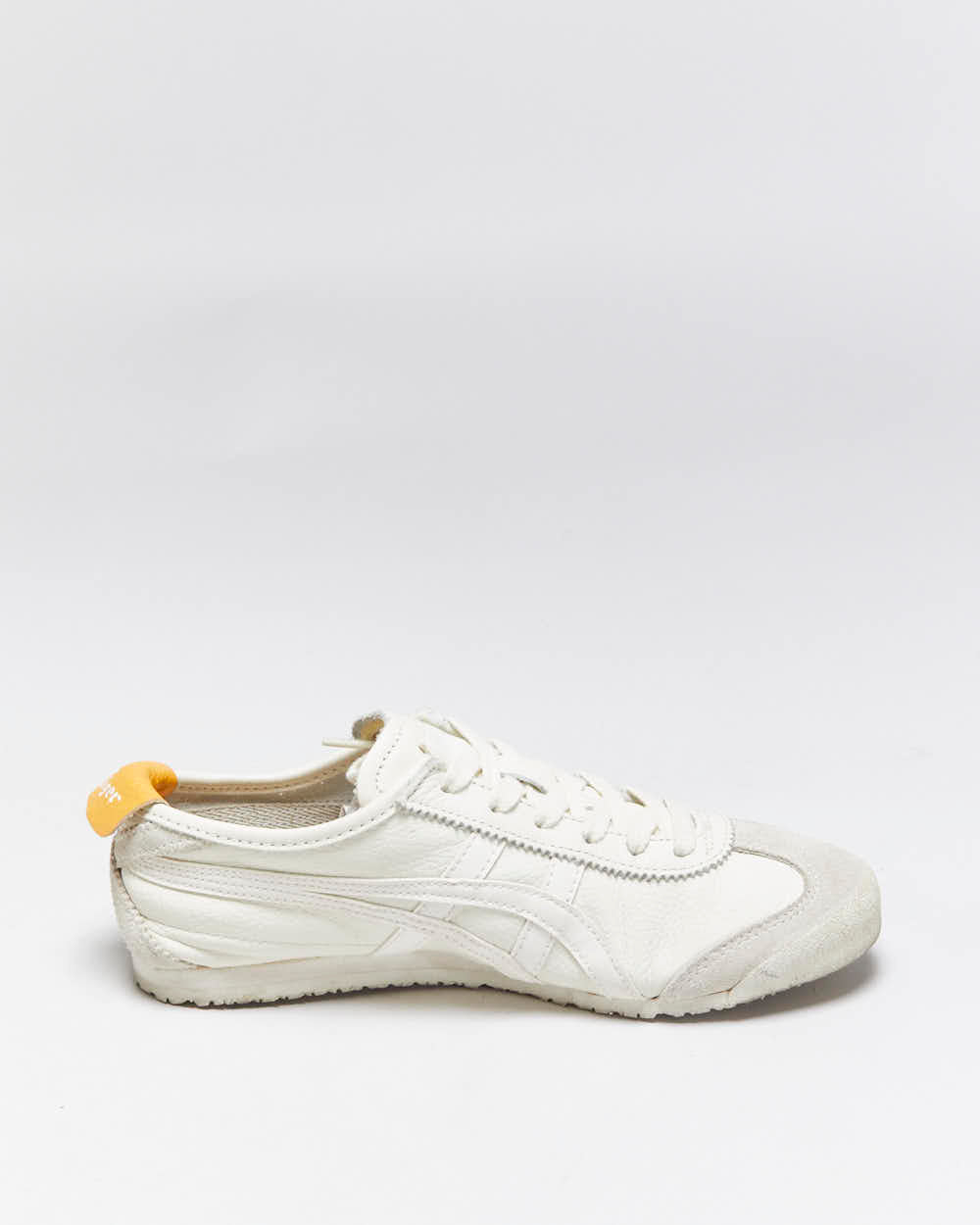 2021 Onitsuka Tiger Mexico 66 Grain Calfskin Leather Trainers - UK4.5