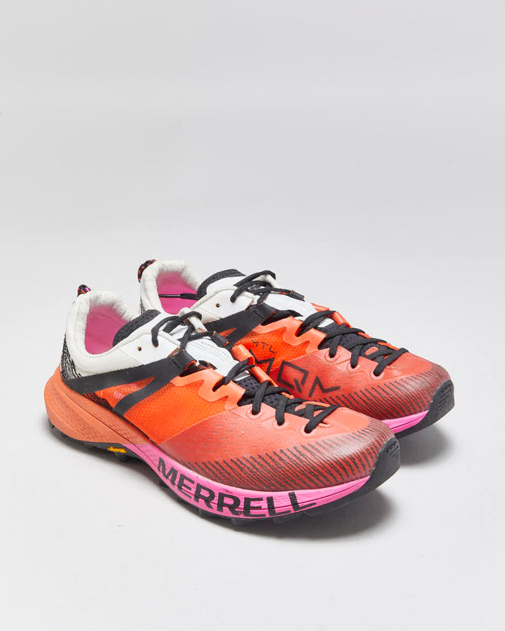 2023 Merrell MTL MQM Orange/Rose Vibram Women's Trail Running Trainers - UK6