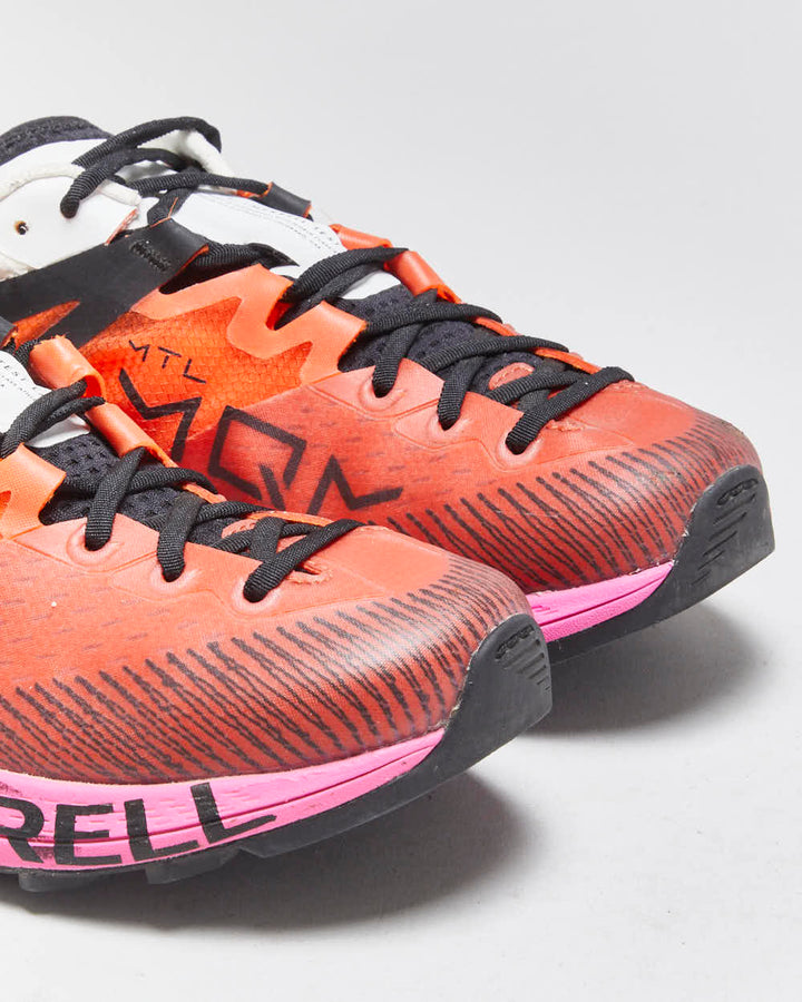 2023 Merrell MTL MQM Orange/Rose Vibram Women's Trail Running Trainers - UK6