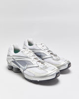 Vintage 2009 Nike Women's Shox Reveal 3 White/Sparkle Silver Trainers - UK7.5