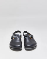 Birkenstock Women's Black Natural Leather Tokio Super Grip Sandals  - UK7.5