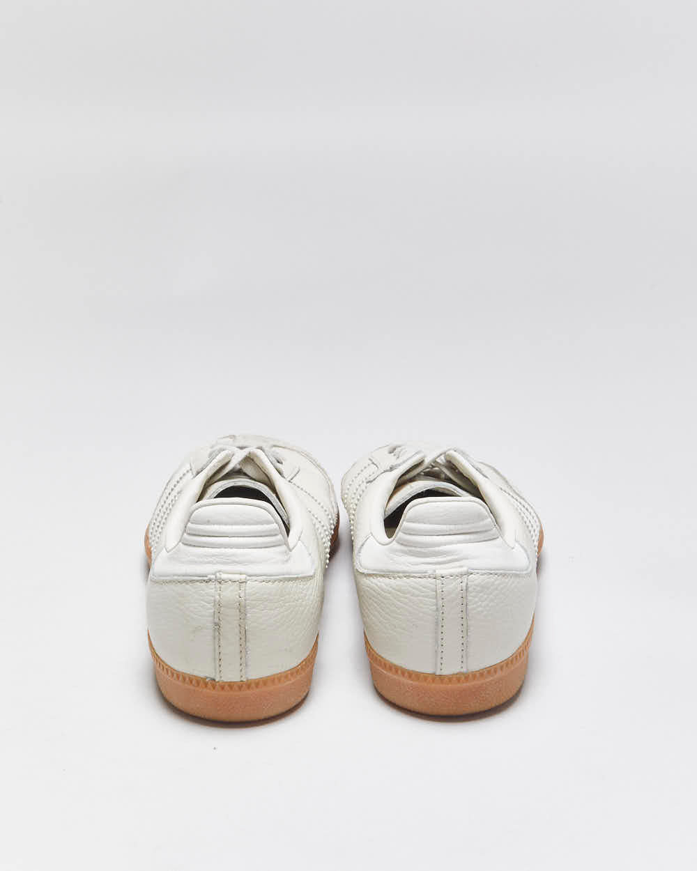 2023 Adidas Samba OG 'Aluminium Beige/Gum' Trainers - UK7.5