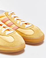 2023 Adidas Women's Gazelle Indoor 'Almost Yellow, Wonder Quartz &amp; Gum' Trainers - UK7.5