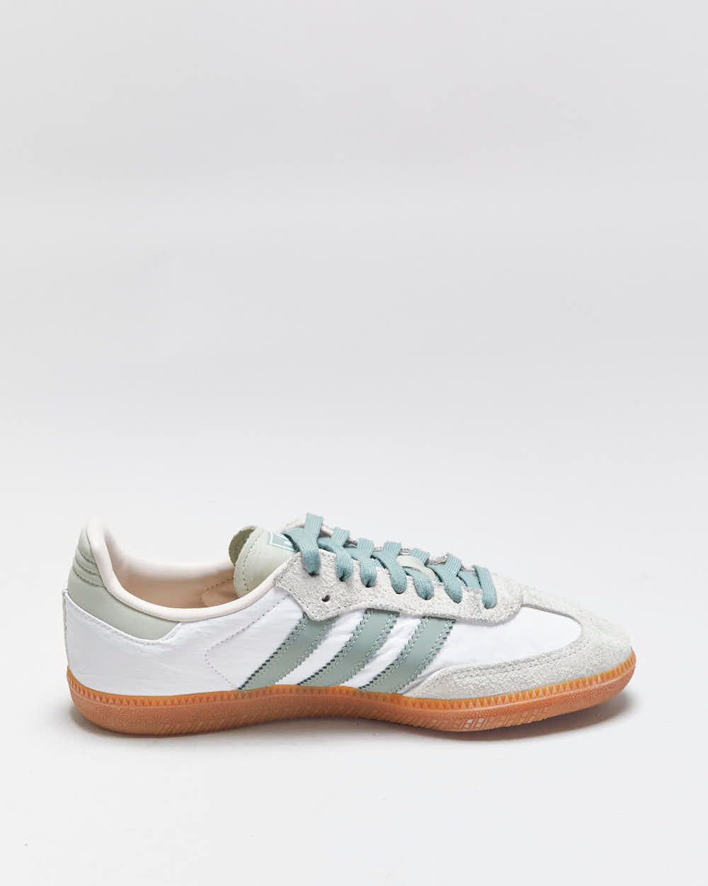 2023 Adidas Samba OG 'White / Silver Green' Trainers - UK7