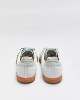 2023 Adidas Samba OG 'White / Silver Green' Trainers - UK7