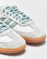 2023 Adidas Samba OG 'White / Silver Green' Trainers - UK7