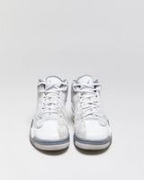 2022 Nike Air Jordan Dub Zero GS 'Laser White/Cool Grey' Trainers - UK4