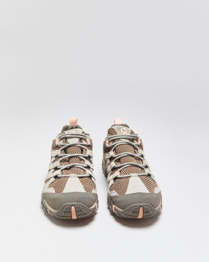 DS 2019 Merrell Women's Alverstone 'Peach/Brown' Suede Gore-Tex Trail Running Hiking Trainers - UK5.5