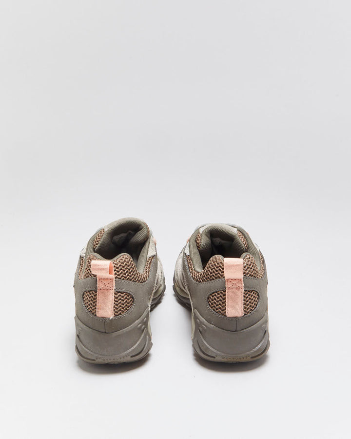 DS 2019 Merrell Women's Alverstone 'Peach/Brown' Suede Gore-Tex Trail Running Hiking Trainers - UK5.5