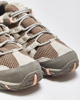 DS 2019 Merrell Women's Alverstone 'Peach/Brown' Suede Gore-Tex Trail Running Hiking Trainers - UK5.5