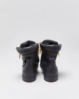 Guiseppe Zanotti Black Leather Women's High-Top Coby Trainers - UK3