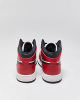 DS 2019 Nike Air Jordan 1 Mid GS Chicago Black Toe Trainers - UK6