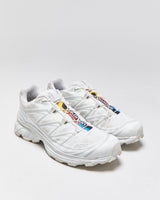 2022 Salomon XT6 S-Lab Women's White/White/Lunar Rock Trainers - UK4.5