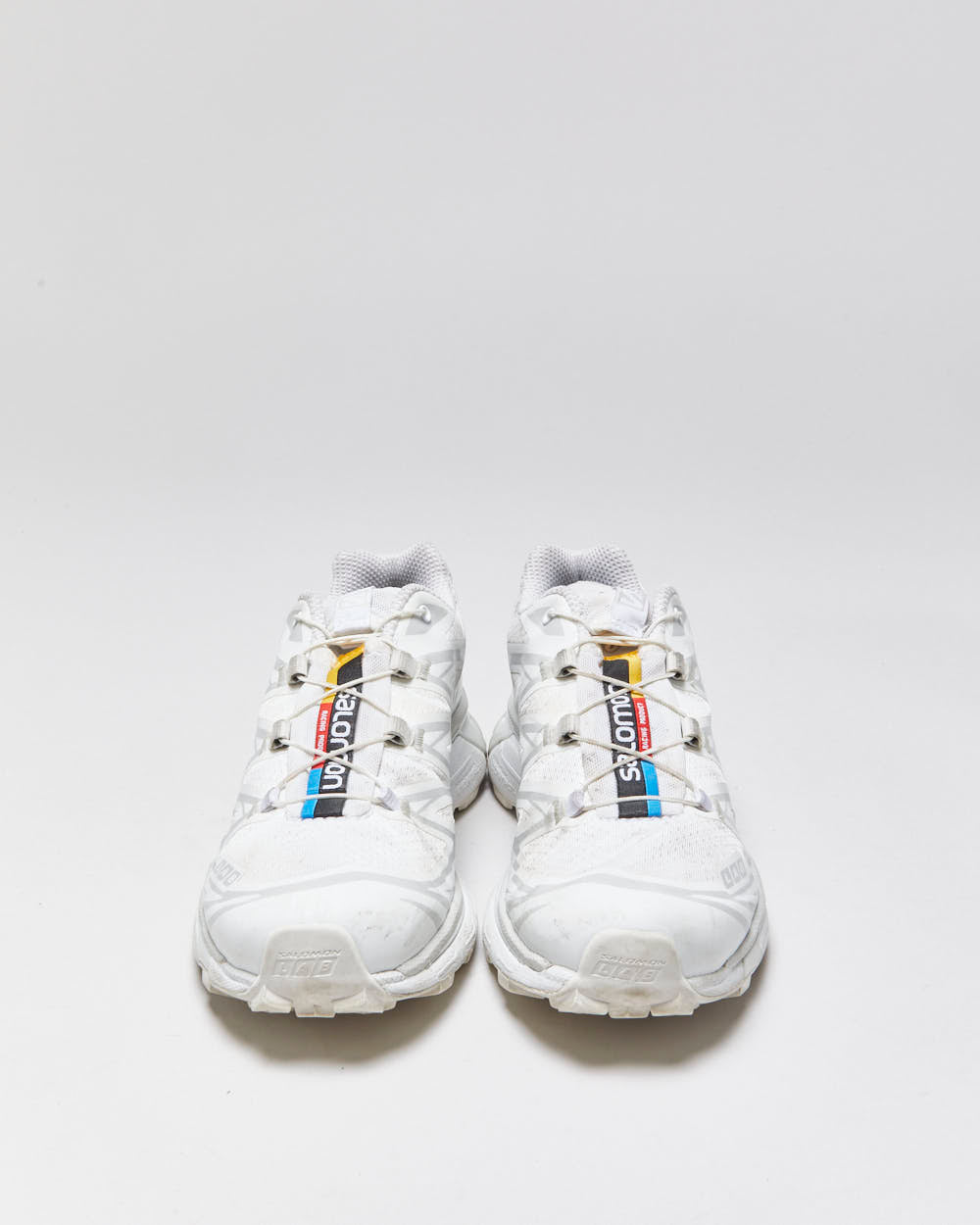 2022 Salomon XT6 S-Lab Women's White/White/Lunar Rock Trainers - UK4.5