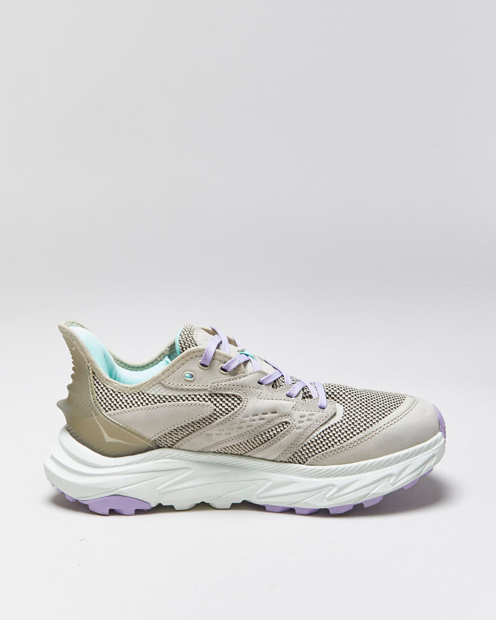 2024 Hoka Anacapa 2 Freedom Sesame/Glaucous Running Trainers - UK8