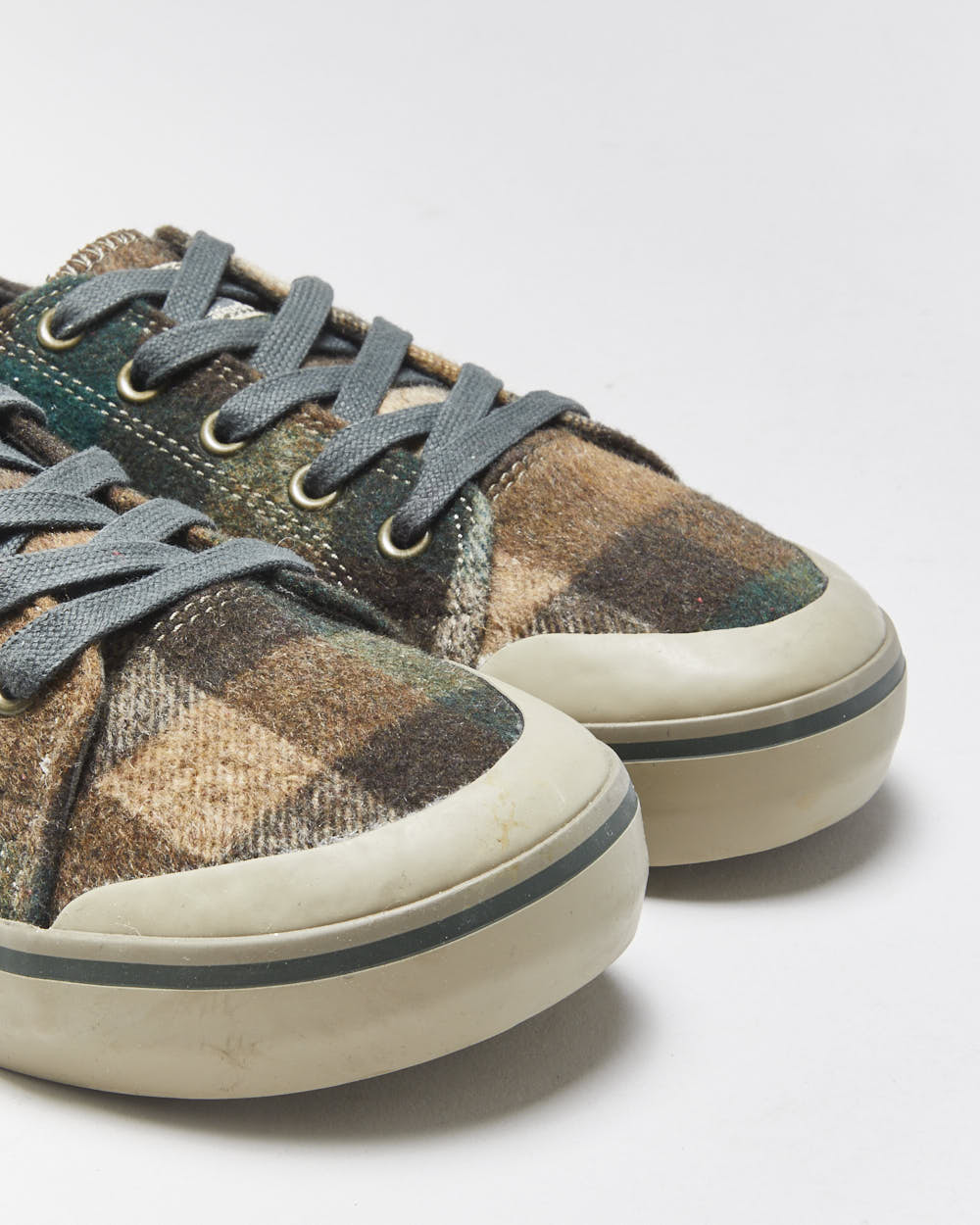 DS 2019 KEEN Elsa III Plaid Wool Blend Women's Low Trainers - UK5