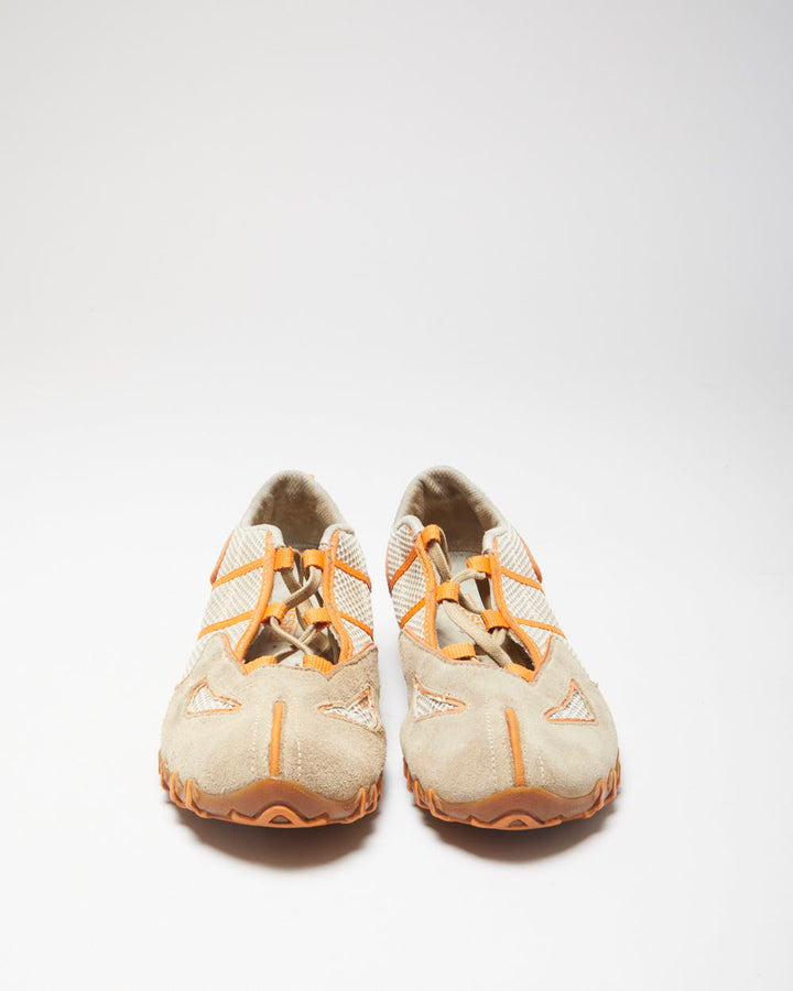 Vintage Y2K 00s Diesel Women's Suede 'Tongueless' Sport Trainers - UK6