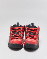 Osiris D3 2001 Women's Red Leather Arctic Camo Skate Shoes - UK4