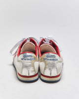Vintage Y2K 00s Gucci Fifth Avenue Leather Monogram Canvas Heart Bowling Trainers - UK3