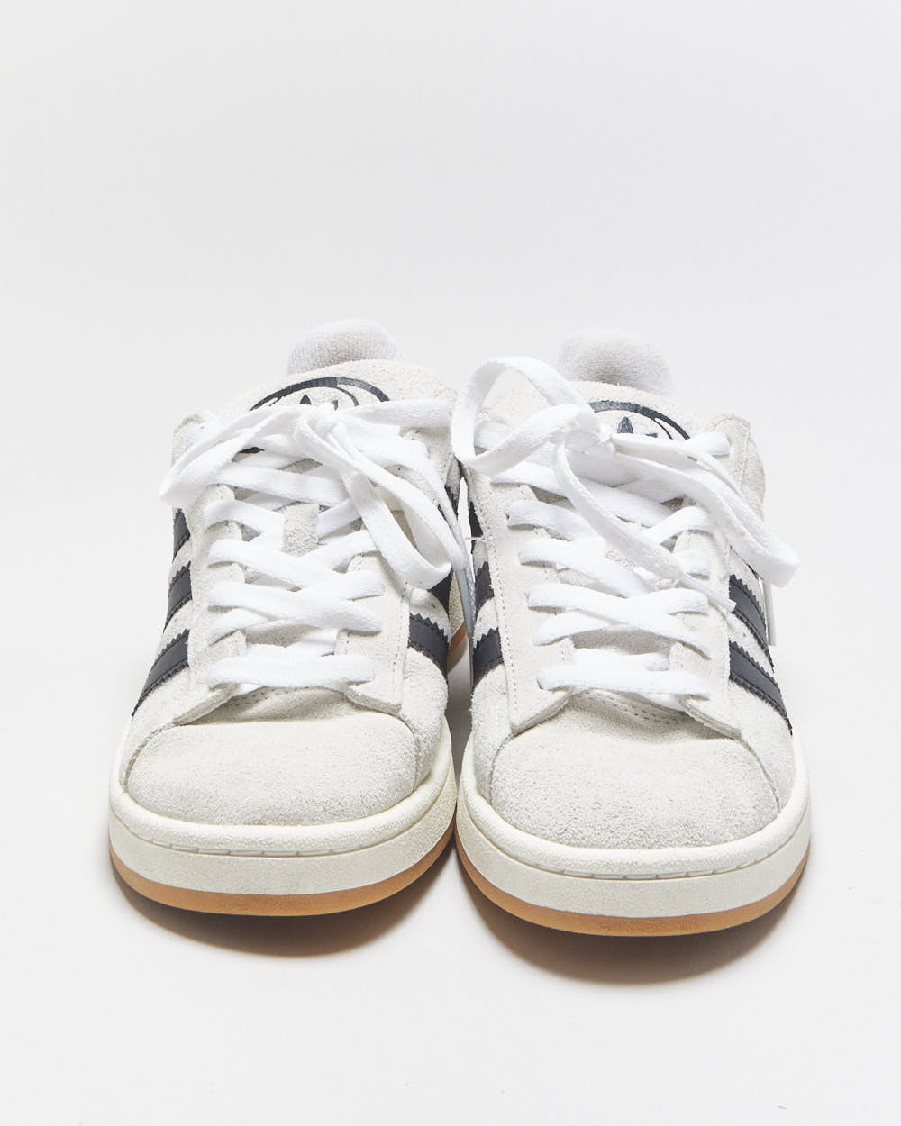 2025 Adidas Originals Campus 00s J Women's Grey/White Suede Skater Trainers - UK6