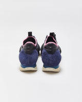 Balenciaga Women's Black/Navy Race Runner Trainers - UK3