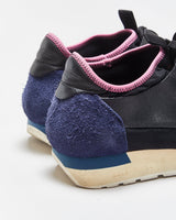 Balenciaga Women's Black/Navy Race Runner Trainers - UK3