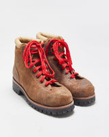 DS Vintage Canada West Shoe Women's Brown Nubuck Vibram Hiking Boots - UK4
