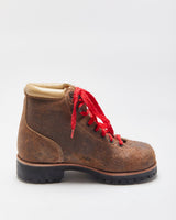 DS Vintage Canada West Shoe Women's Brown Nubuck Vibram Hiking Boots - UK4