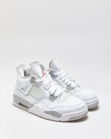 2021 Nike Air Jordan 4 Retro GS 'White Oreo' Women's Trainers - UK5.5