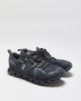 ON Cloud 5 All Black Women's Low-Top Waterproof Running Trainers - UK9