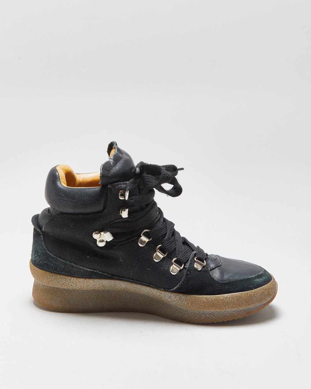 Isabel Marant Etoile Women's 'Brent' Wedge Hiking Boots - UK6