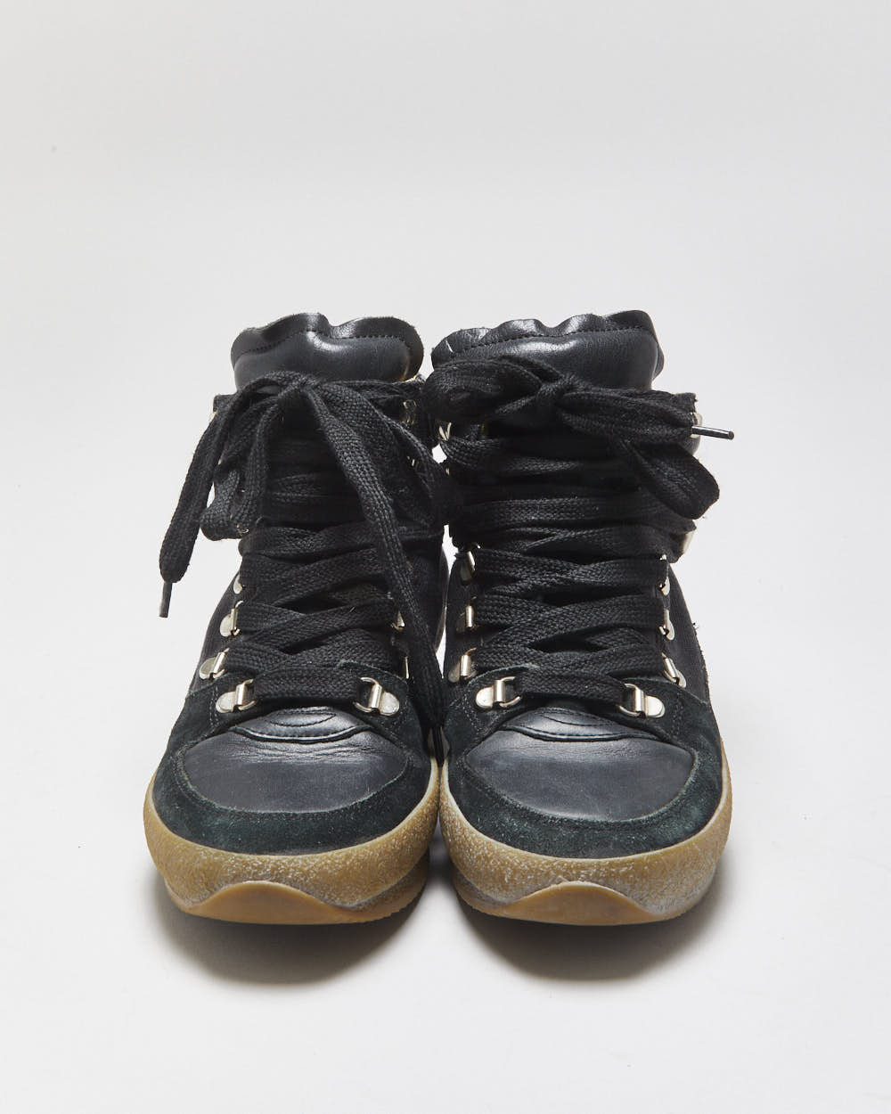 Isabel Marant Etoile Women's 'Brent' Wedge Hiking Boots - UK6
